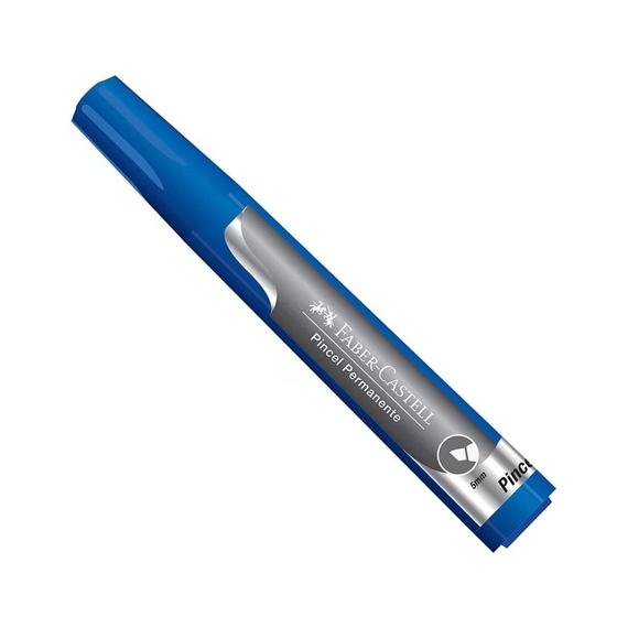 Imagem de Pincel Marcador Permanente Azul Faber-Castell