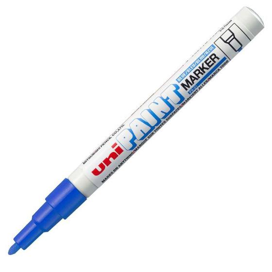Imagem de Pincel marcador permanente azul PX 21 Uni Paint