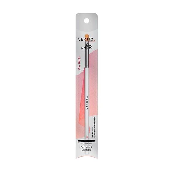 Imagem de Pincel Para Alongamento De Unhas Vertix Pro Nails N08