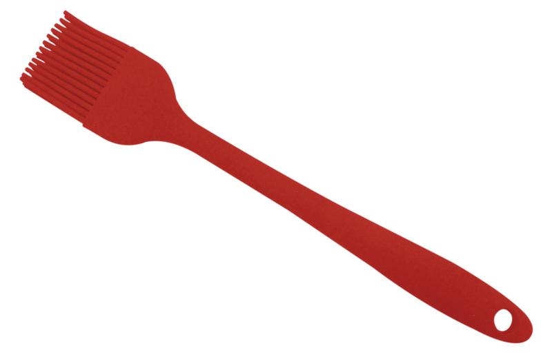 Imagem de Pincel para cozinha feito inteiro de silicone - vermelho