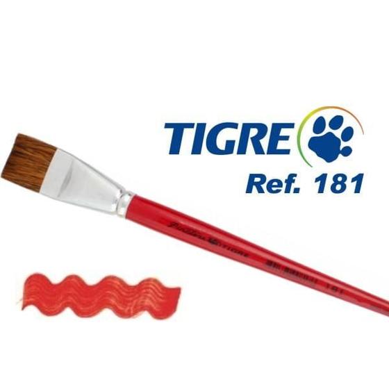 Imagem de Pincel Tigre 181 - Chato