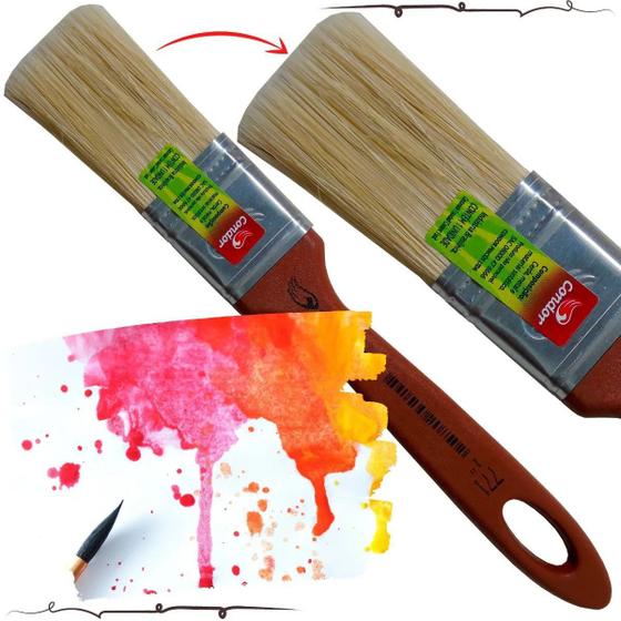 Pincel Trincha Para Pintura Látex Acrílico Condor 771 - Trincha ...