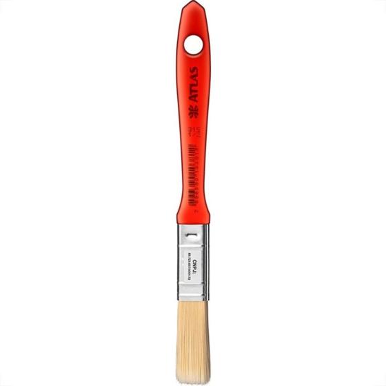 Imagem de Pincel Trincha Pintura Atlas   315 X 1/2'' Plumatek At315/1 - Kit C/12
