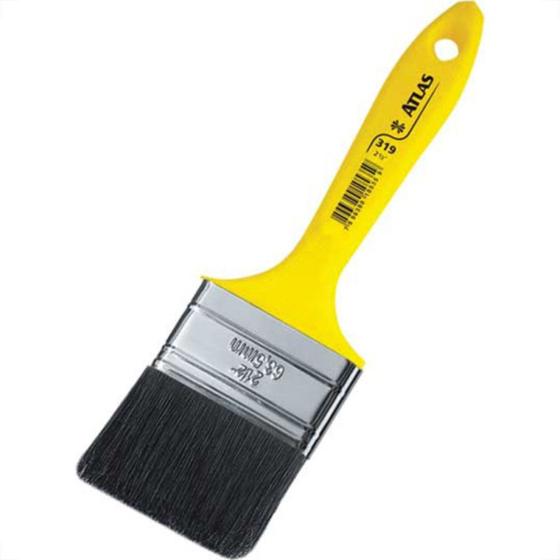 Imagem de Pincel Trincha Pintura Atlas 319 1/2 - Kit C/12 Unidades