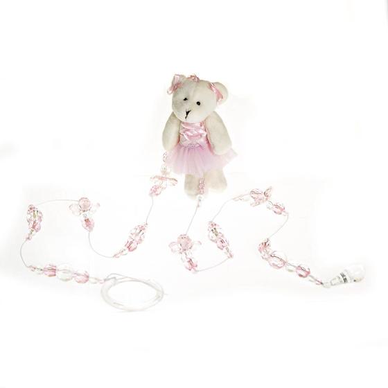 Pingente De Cortina Ursa Bailarina Rosa Quarto Bebê Infantil Menina (Unidade) Menor preço em Pingente De Cortina Ursa Bailarina Rosa Quarto Bebê Infantil Menina (Unidade)