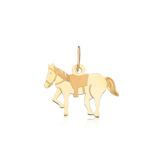 Imagem de Pingente De Ouro Cavalo Horse Puro 18k Pm17