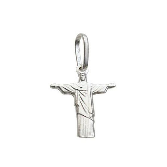 Imagem de Pingente De Prata Cristo Redentor 12mm