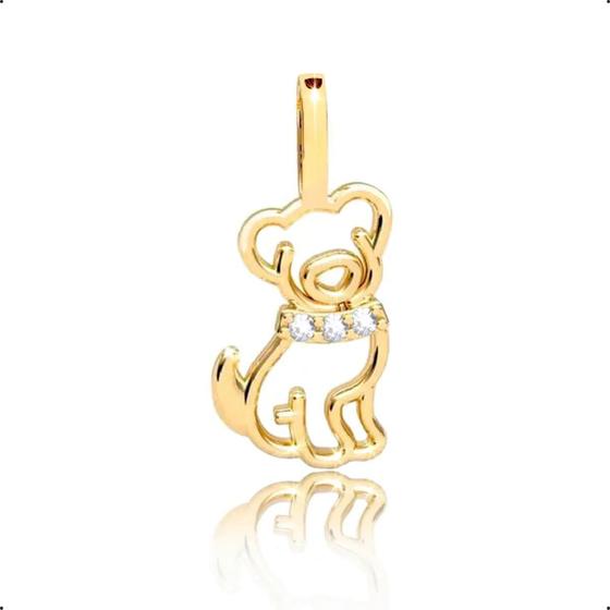 Imagem de Pingente Em Ouro 18k 750 Cachorrinho Pet