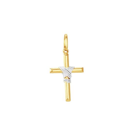 Imagem de Pingente em Ouro 18k Crucifixo com Manto - AU3717