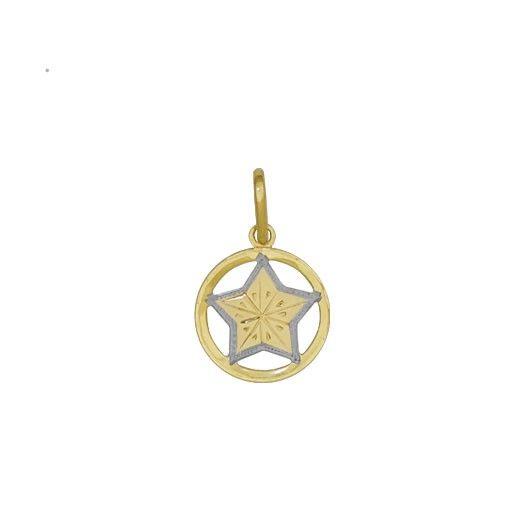 Imagem de pingente estrela com arco