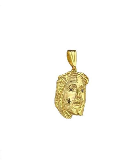 Imagem de Pingente Jesus Cristo P - Banhado A Ouro 18K