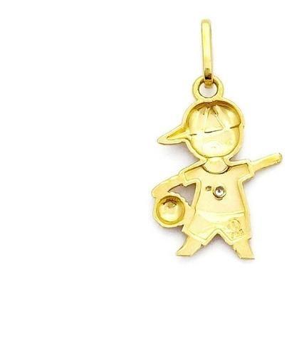 Imagem de Pingente Menino Filho Em Ouro 18k Com Zirconia