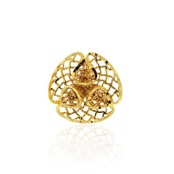 Imagem de Pingente Ouro 18k Flor estilo folha Vazada P1243