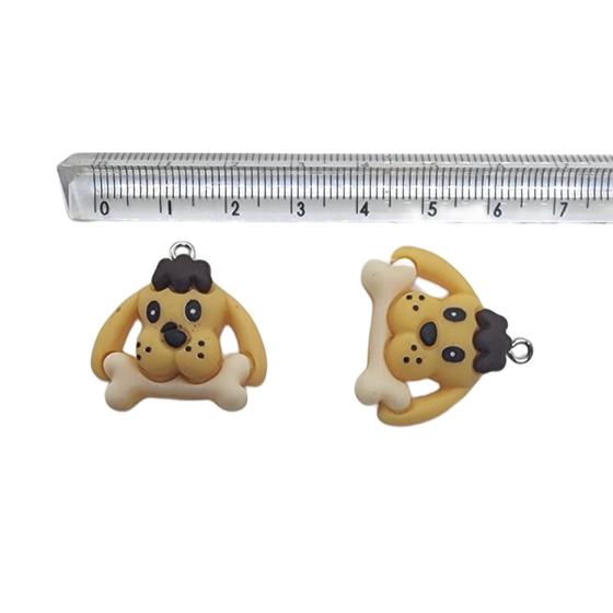 Imagem de Pingente para Pulseiras Infantil, Chaveiros, Colar e Bijuterias 05 unidades