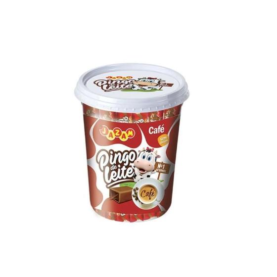 Imagem de Pingo de Leite Jazam Café- Pote com 50 UN