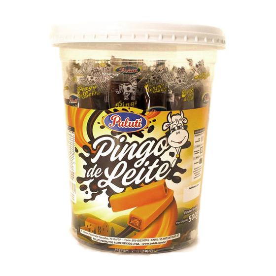 Imagem de Pingo De Leite Tradicional Com 50 Unidades 500g  Paluti