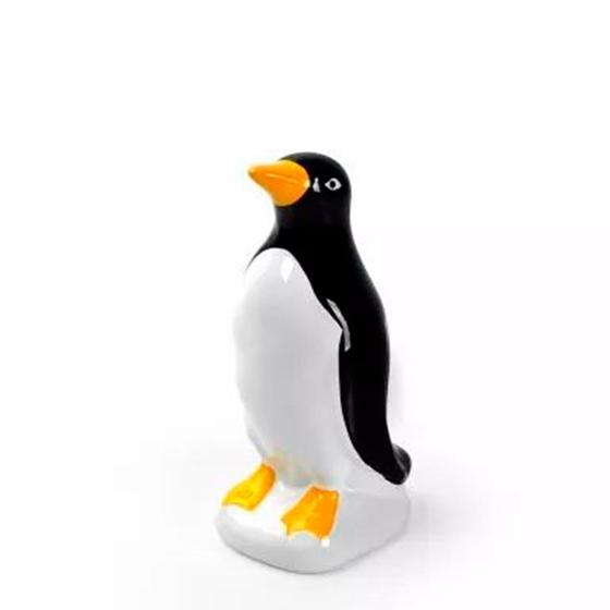 Imagem de Pinguim Imperador em Cerâmica Decorativo de Geladeira e Aparador