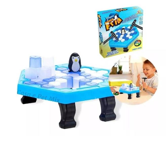 Imagem de Pinguim Quebra Gelo Numa Fria Jogo Brinquedo Criança Present