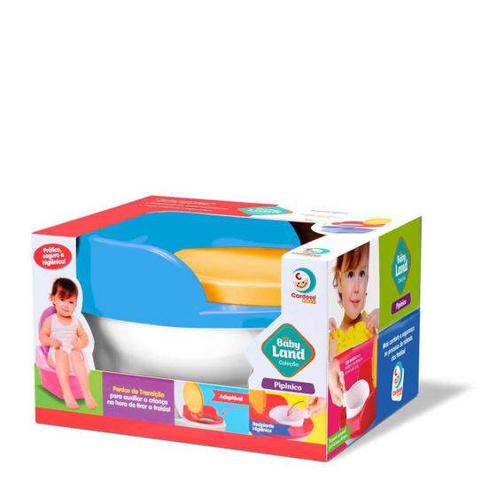 Imagem de Pinico Infantil 2X1 Com Redutor Assento - ul-Vermelho