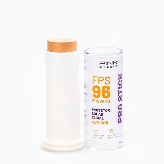 Imagem de Pink Cheeks Pro Stick FPS96 Protetor Solar em Bastão cor 10