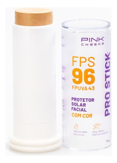Imagem de Pink Cheeks Protetor Solar Multifuncional Pro Stick Fps96 Uva43 14g