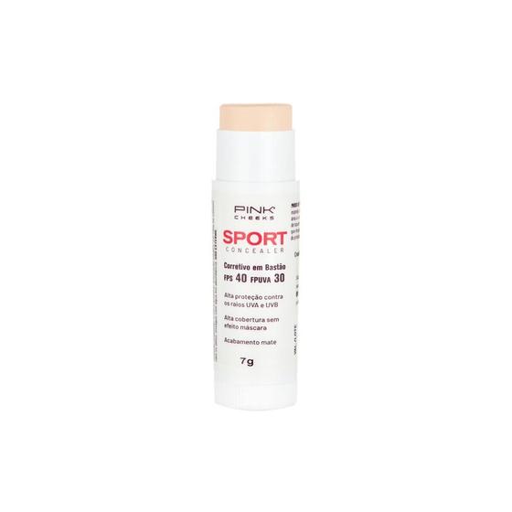 Imagem de Pink Cheeks Sport Concealer FPS 40 FPUVA 30 C10 Corretivo em Bastão Cremoso com Protetor Solar B23 Natural 7g