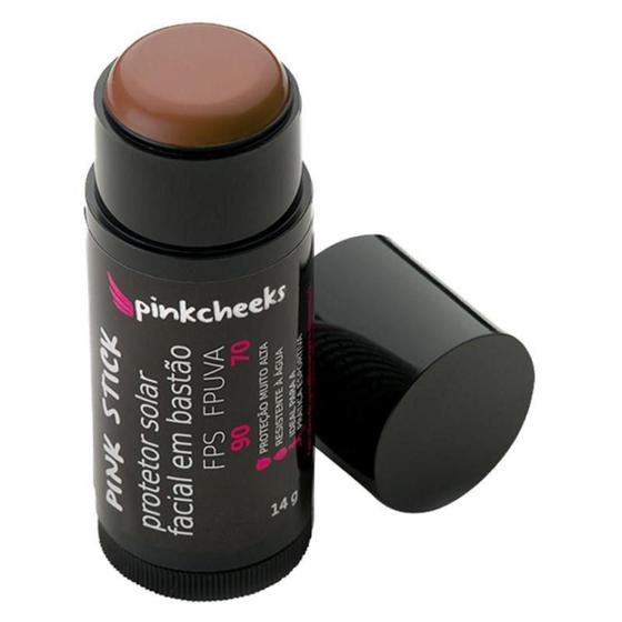 Imagem de Pink Stick Protetor Solar E Base Fps 90 Pink Cheeks Cor 60Km