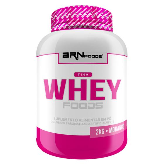 Imagem de PINK WHEY PROTEIN com Colágeno 2kg - BRN FOODS