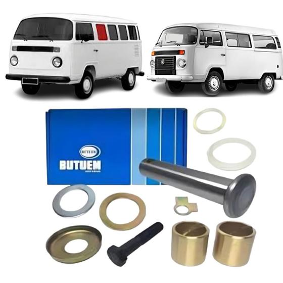 Imagem de Pino Central Completo Suspensão Vw Kombi 1.600 S/regulagem