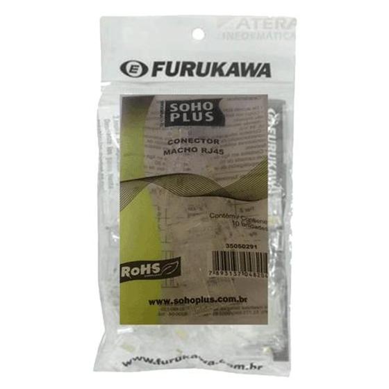 Imagem de Pino Jack Rj-45 8x8 Fcs Cat 5e - (Pacote com 10 Unidades) - Soho Plus - Furukawa