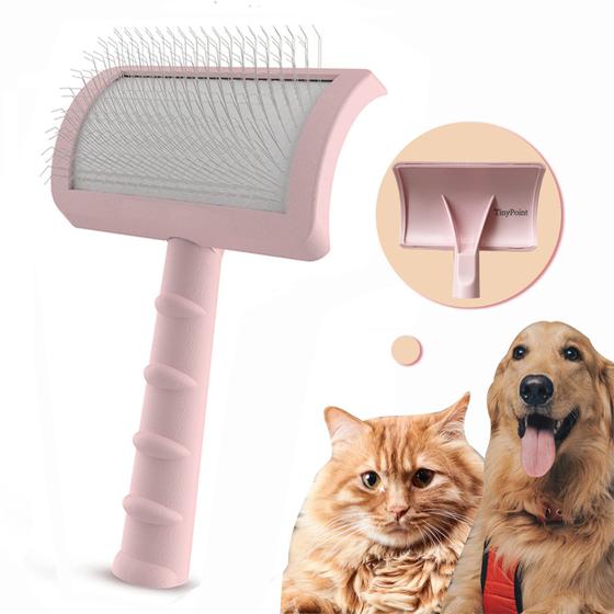 Imagem de Pino longo grande Slicker Brush TinyPoint para cães e gatos