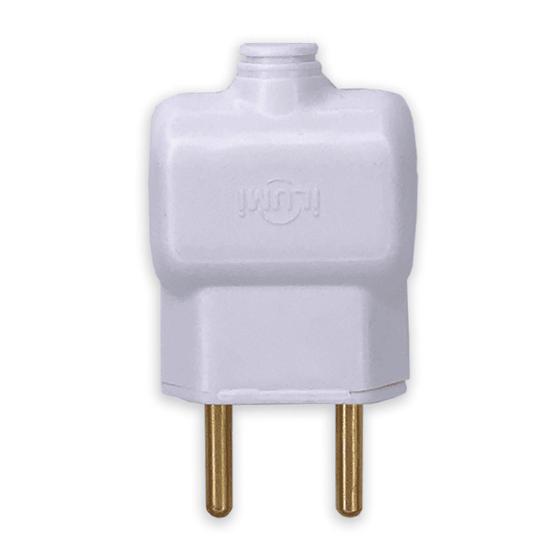 Imagem de Pino Plug prensa cabo bipolar 2P 20A 250V Ilumi