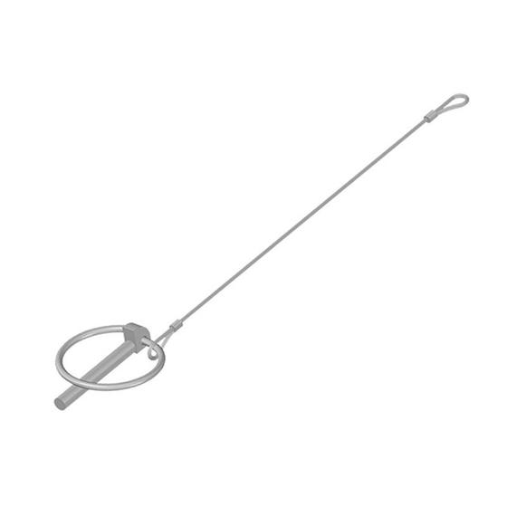 Imagem de Pino Quebra Dedo 6mm Com Cabo De Aço Carreta