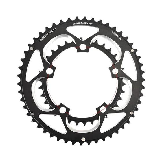 Imagem de Pino Ultraleve 110BCD 50T/34T para Bicicletas de Estrada - Compatível com SRAM e FSA