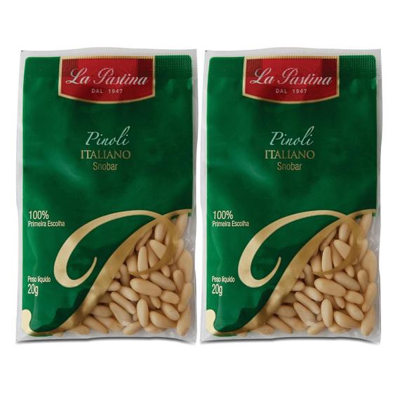 Imagem de Pinoli Italiano La Pastina Snobar 20G (2 Pacotes)