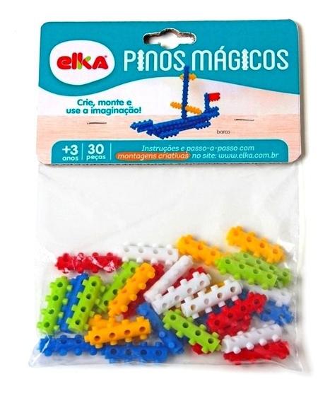 Imagem de Pinos Mágicos - Saco Com 30 Peças - Elka Brinquedos