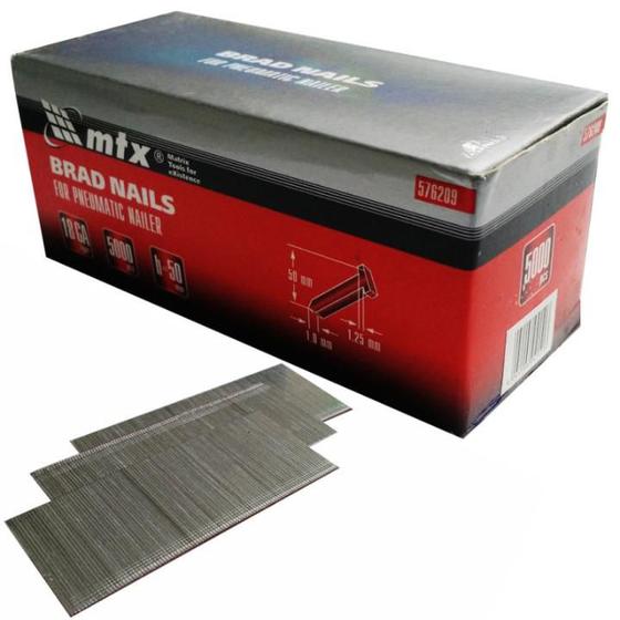 Pinos para Pinador Pneumático F-50 c/ 5000 Peças MTX Menor preço em Pinos para Pinador Pneumático F-50 c/ 5000 Peças MTX