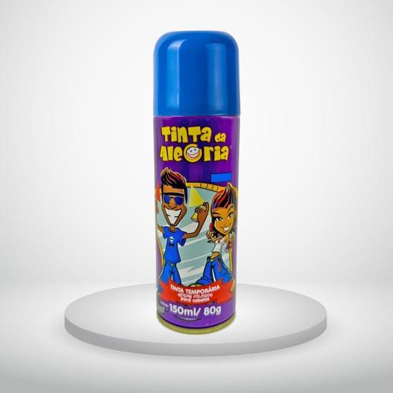 Imagem de Pinta Cabelo 150ML Azul Caixa com 24