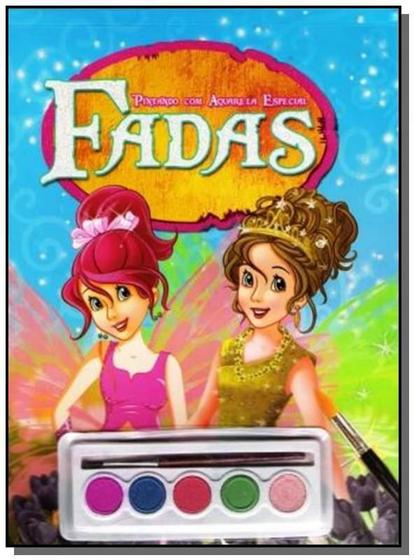 Imagem de Pintando com aquarela especial - fadas