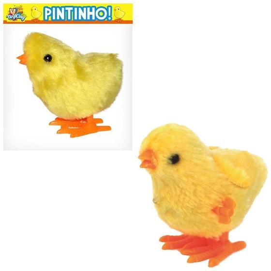 Imagem de Pintinho De Plastico / Pelucia A Corda 9Cm