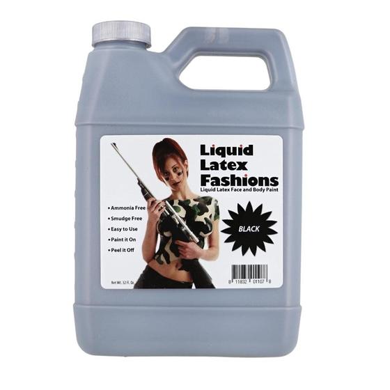 Imagem de Pintura Corporal com Látex Líquido Preto 946ml - Liquid Latex Fashions