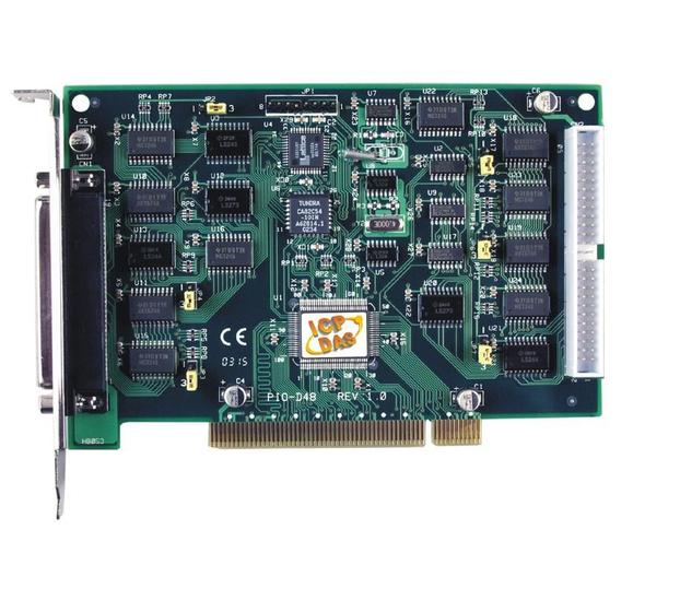 Imagem de PIO-D48 Placa PCI Digital 48 Canais Entrada/Saída Alta Corrente +5V/TTL ICP Das