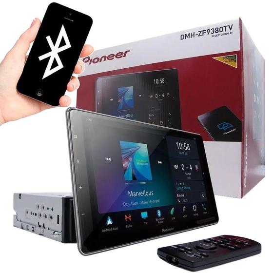 Pioneer Central Multimídia Dmh-zf9380tv Tela 9 Polegadas Modular Wifi Bluetooth Completa + Câmera Menor preço em Pioneer Central Multimídia Dmh-zf9380tv Tela 9 Polegadas Modular Wifi Bluetooth Completa + Câmera