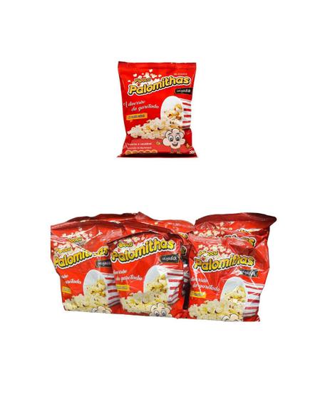 Imagem de Pipoca Palomithas Salgada sem Glúten 35 gramas Kit 20un