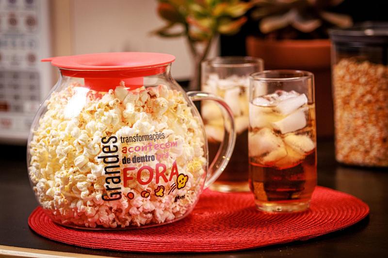 Pipoqueira de Microondas Cinema Sem Oleo 2.5Litros K80 Menor preço em Pipoqueira de Microondas Cinema Sem Oleo 2.5Litros K80
