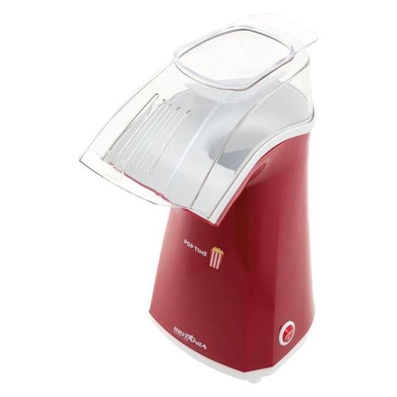 Pipoqueira Eletrica Britania Pop Time - 1200W - 220V - Vermelho Menor preço em Pipoqueira Eletrica Britania Pop Time - 1200W - 220V - Vermelho