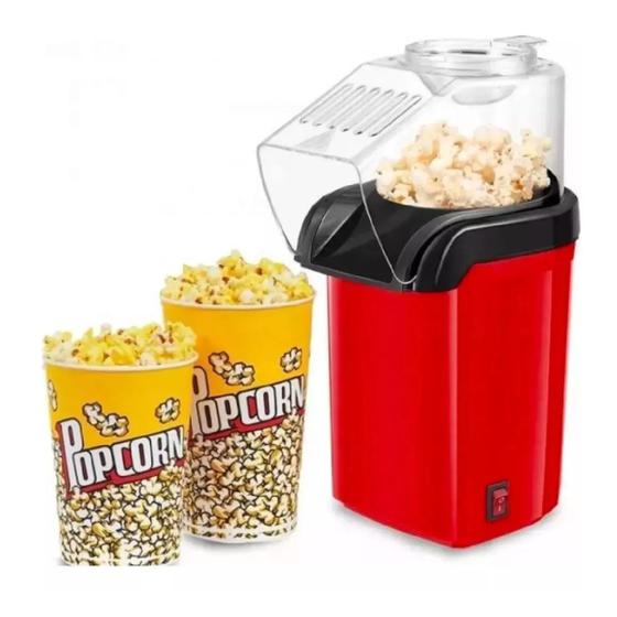 Pipoqueira Elétrica Pipocas Sequinhas, Livre De Óleo 110v - mk Imagem de Pipoqueira Elétrica Pipocas Sequinhas, Livre De Óleo 110v