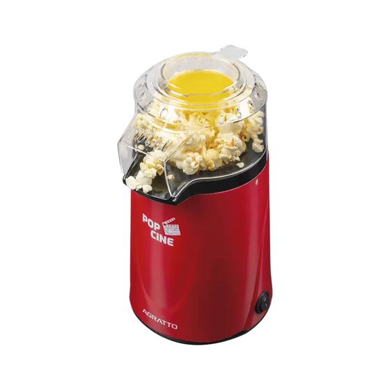 Imagem de Pipoqueira Pop Cine com Dosador 1200W Vermelho 127V Agratto PP - 9393