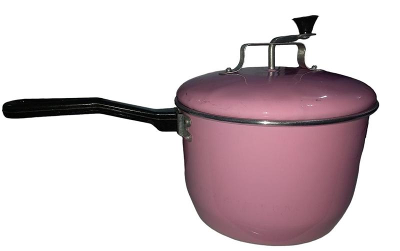 Imagem de Pipoqueira rosa bebe 18cm com cabo 2.600 ml conte