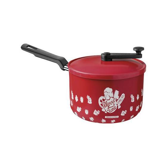 Imagem de Pipoqueira Tramontina Loreto Alumínio Antiaderente Starflon Vermelho 20cm 3,5L